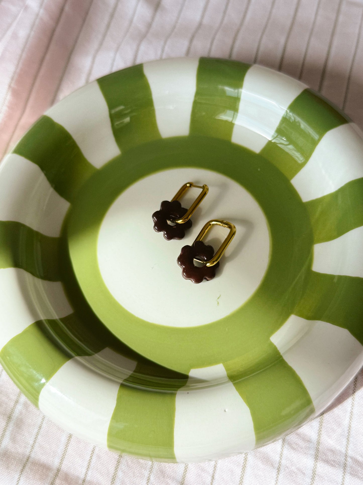 Boucles d'oreilles Brownie