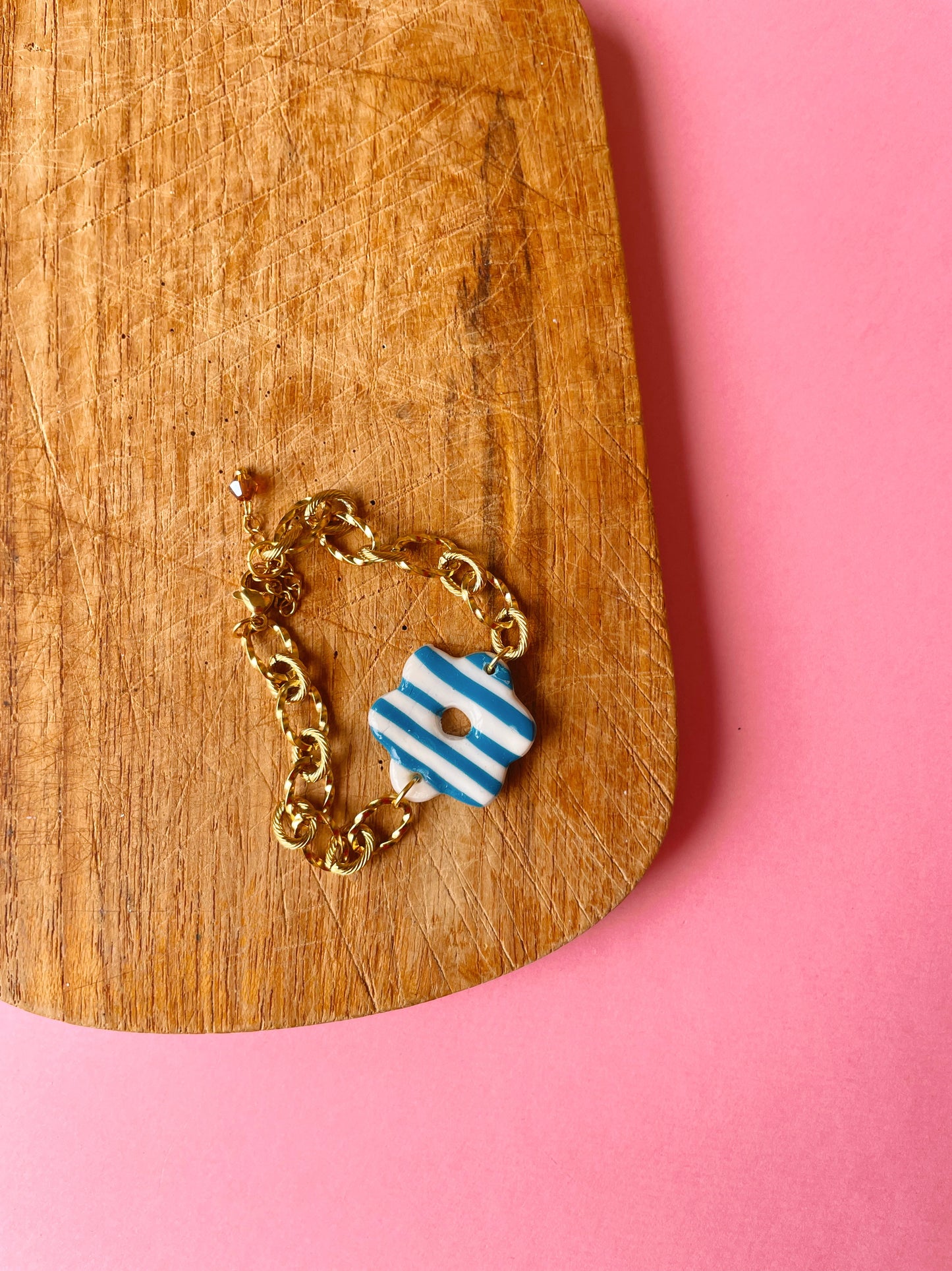 Bracelet Flower marin