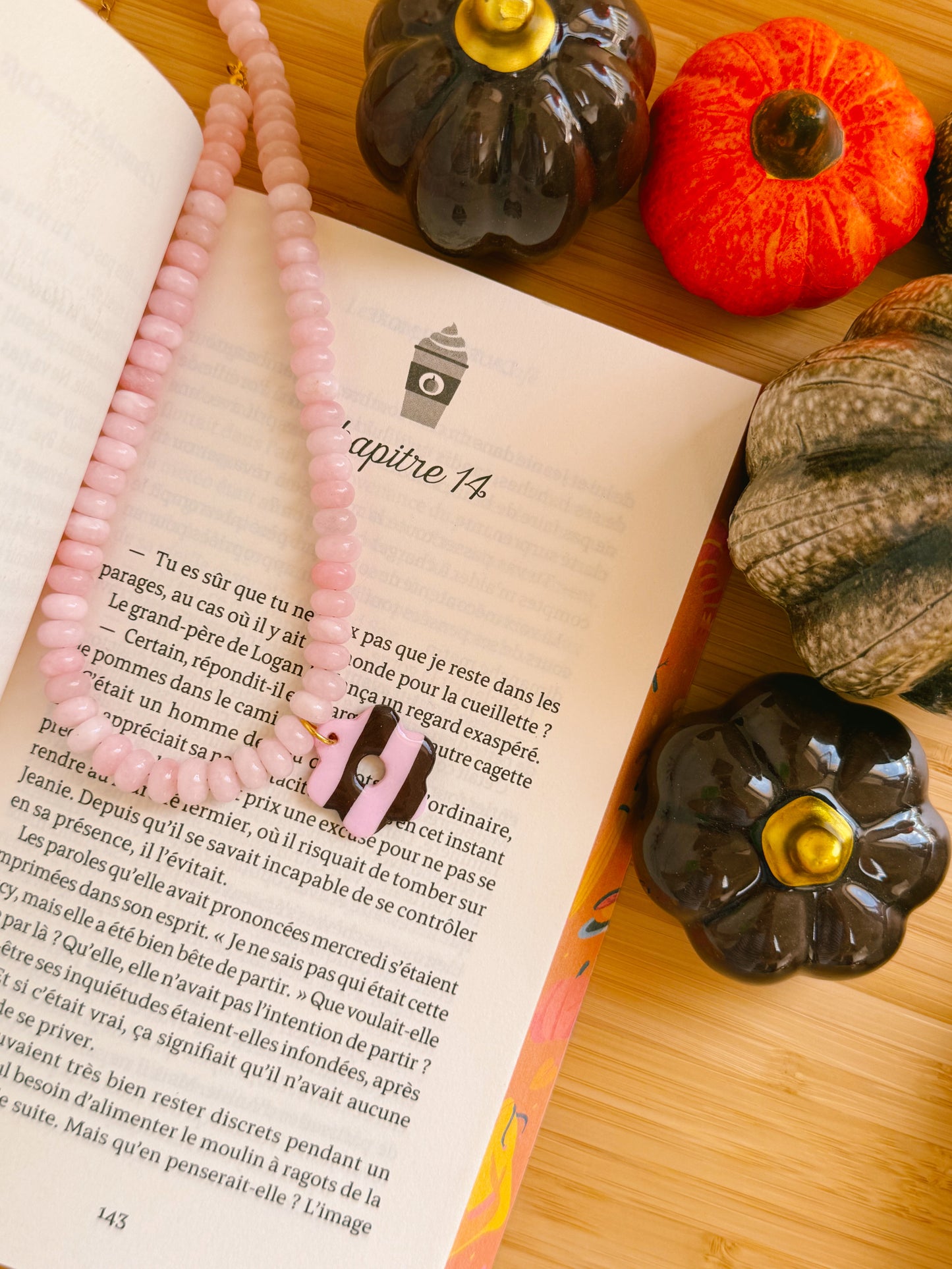 Collier Rosie rayures