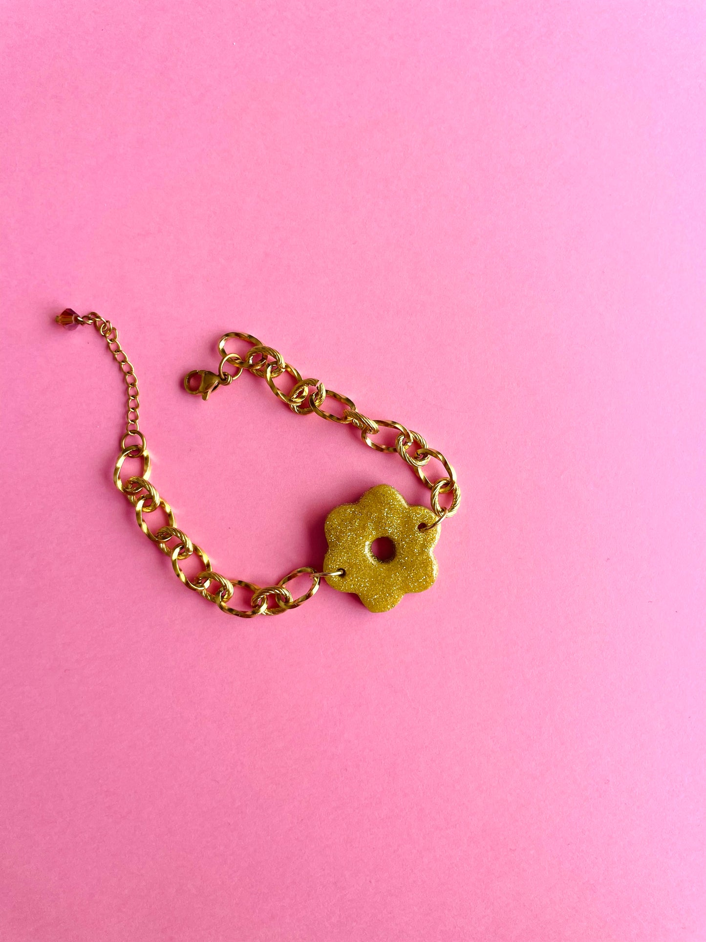 Bracelet Flower Gold