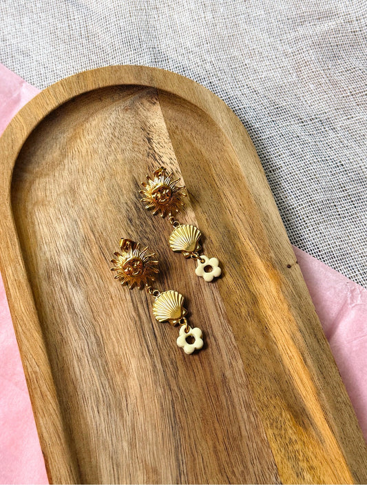 Boucles d'oreilles Golden Hour