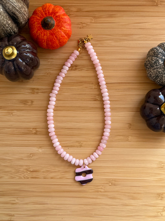 Collier Rosie rayures