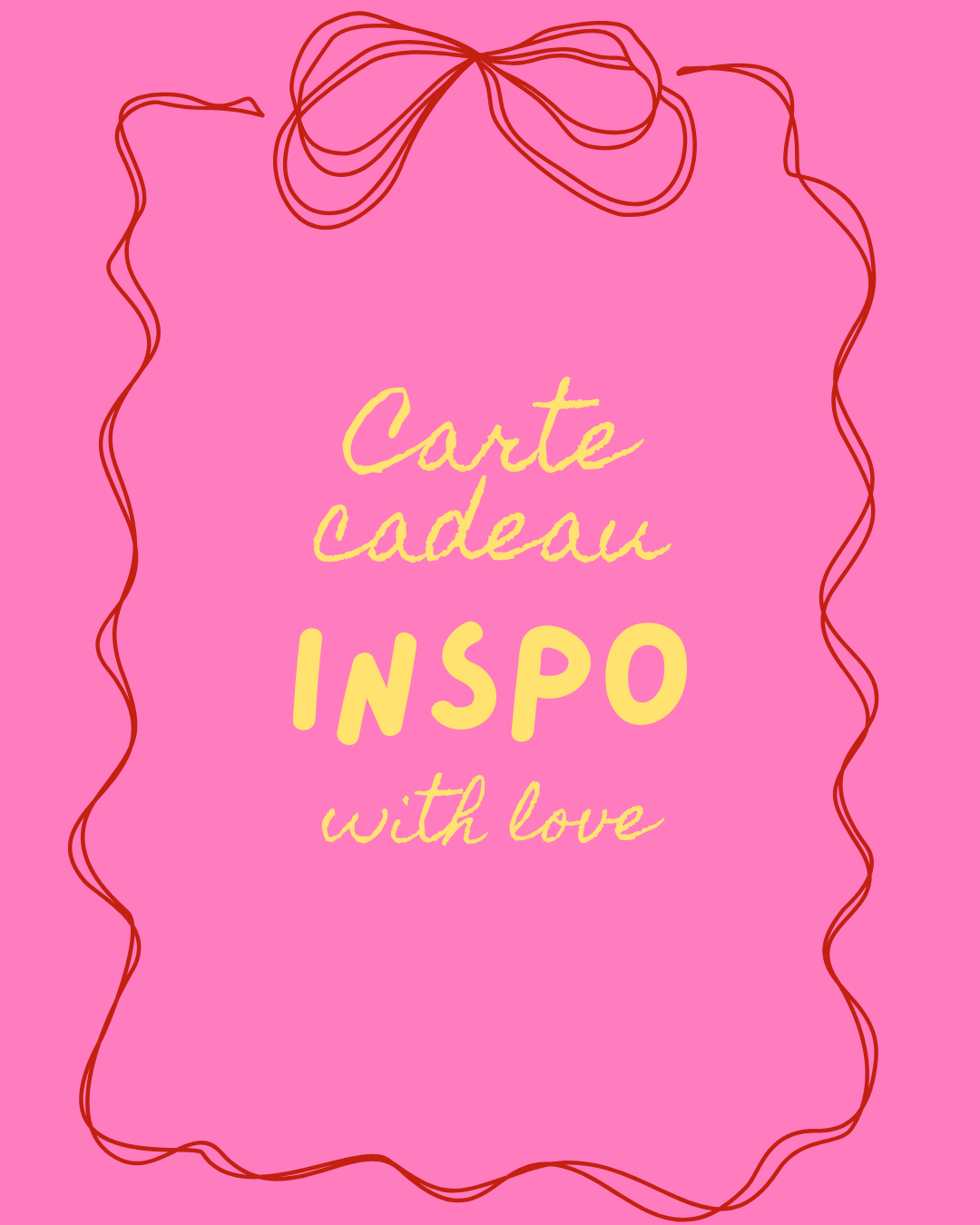 Carte Cadeau - Inspo Le Shop
