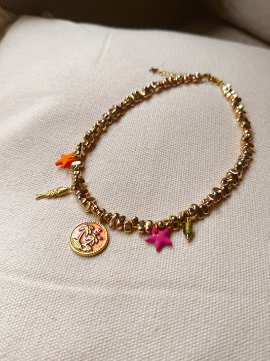 Collier charms Sous les étoiles