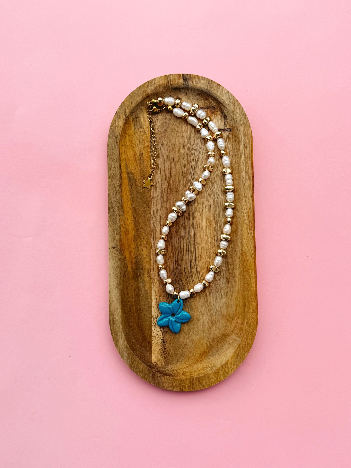 Collier fleur Aloha, 2 couleurs au choix