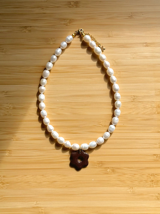 Collier Olympe Marron