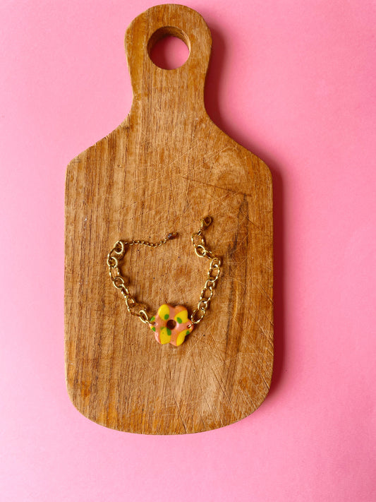 Bracelet Flower citron