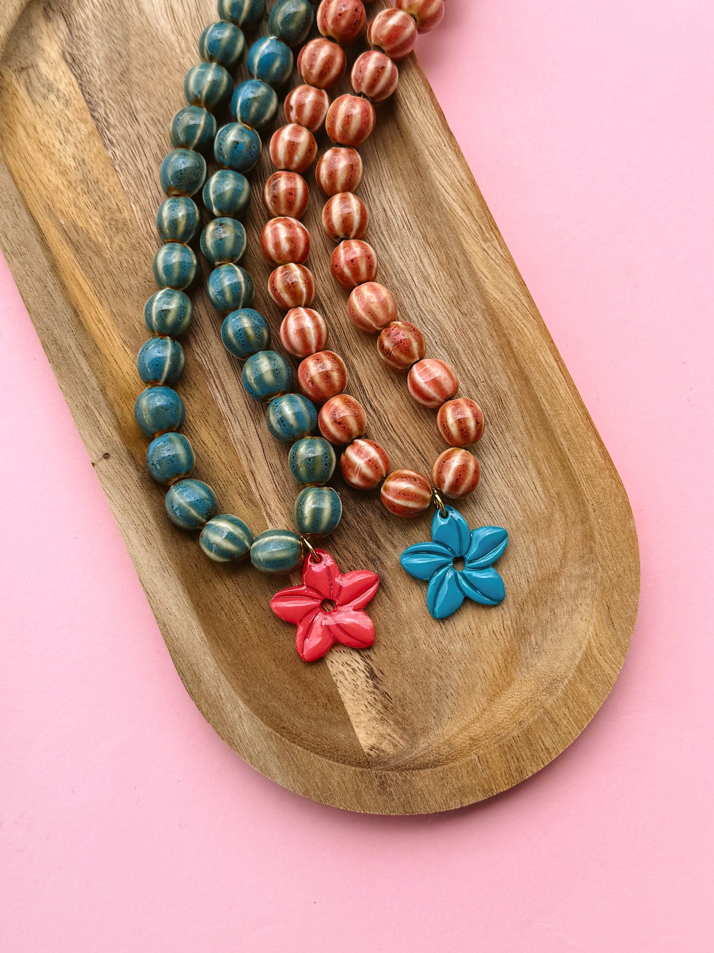 Collier Bora, 2 couleurs au choix