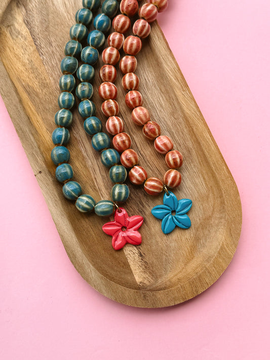 Collier Bora, 2 couleurs au choix