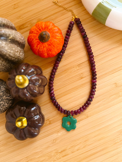 Collier Isadora vert